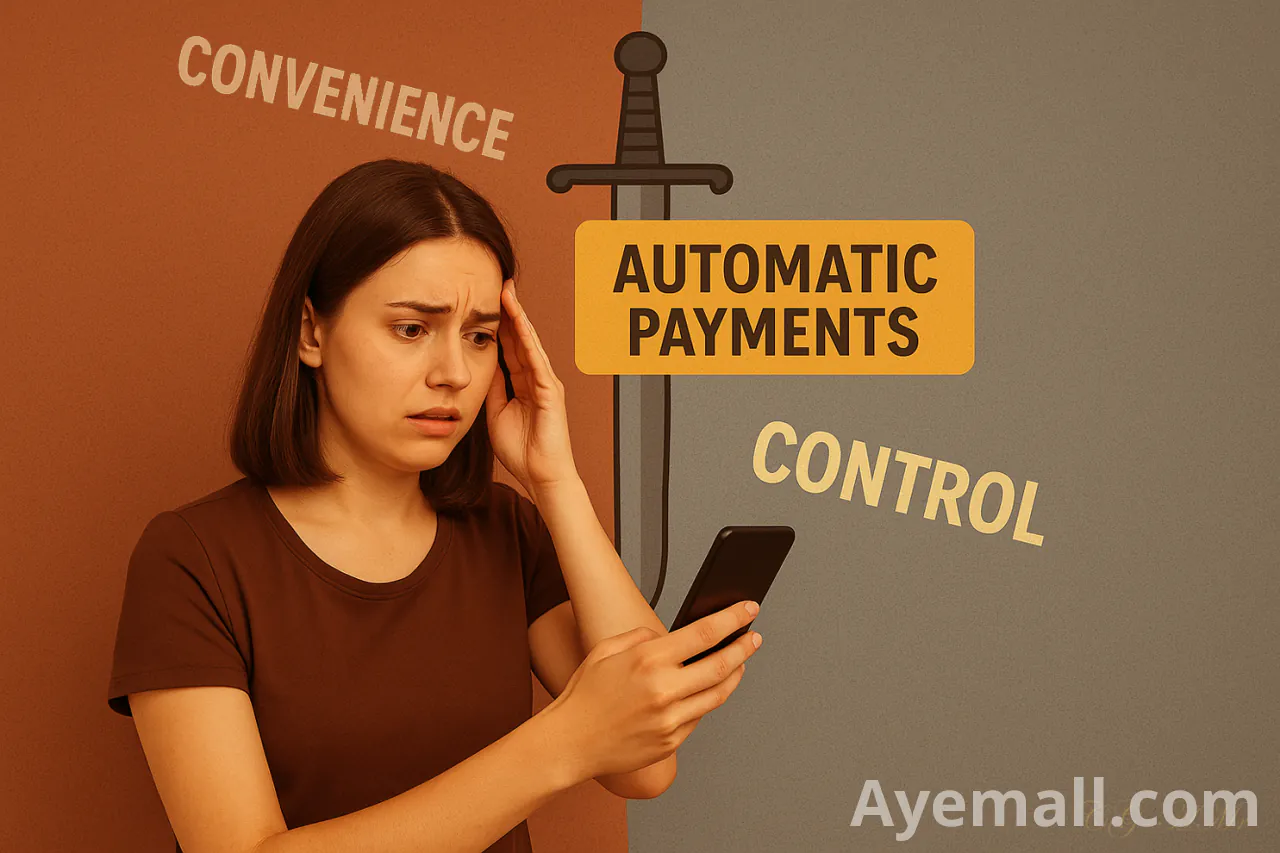 The Double-Edged Sword of Automatic Payments: Convenience vs. Control
