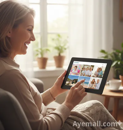 Frameo 10.1" WiFi Digital Picture Frame – Instantly Share Life's Best Moments Anywhere