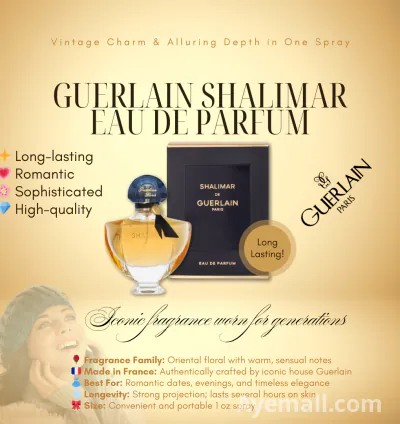 Guerlain Shalimar Perfume – Vintage Charm & Alluring Depth in One Spray