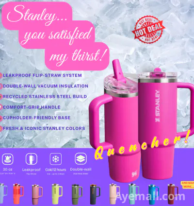 STANLEY ProTour Quencher Flip-Straw Tumbler