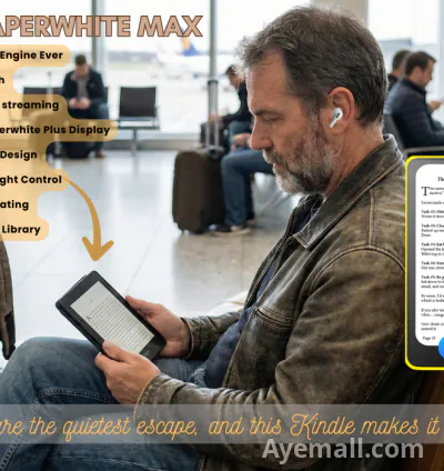 Kindle Paperwhite Max - Ultra-Thin, Ultra-Fast, Ultra-Readable