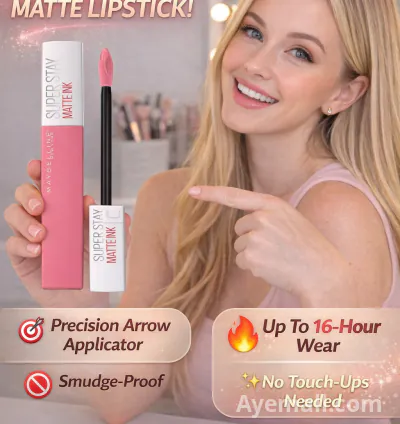 Best Drugstore Matte Lipstick? Maybelline Dreamer Tested (Product Review)