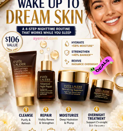 Estée Lauder Dream Skin In One Sleep Review: Is This Luxury Skincare Set Worth It?