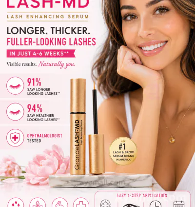 GrandeLASH-MD Review: The Secret to Naturally Longer, Thicker, and Fuller-Looking Lashes